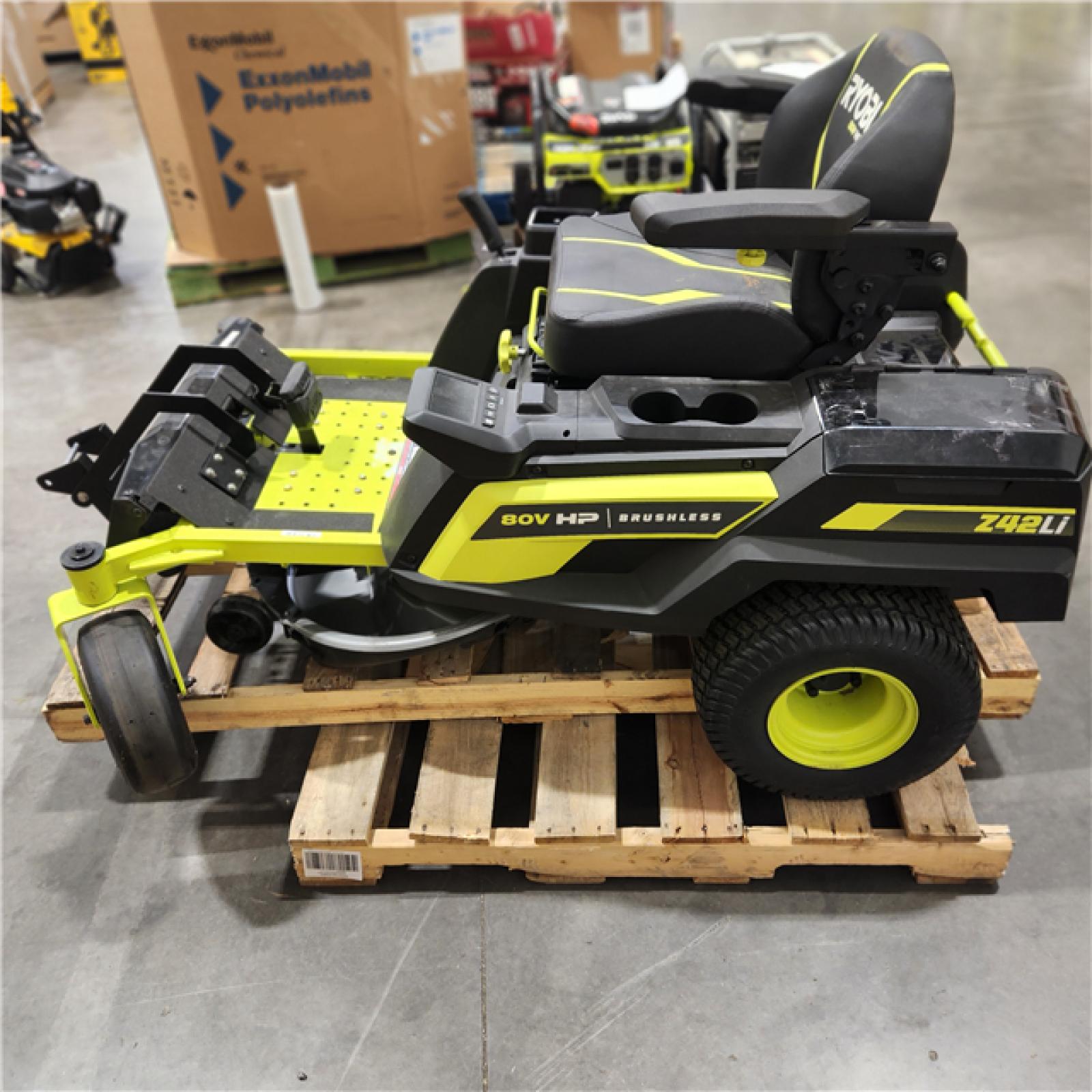 Dallas Location - As-Is Ryobi Z42Li 80V HP Brushless 42 Lawn Mower