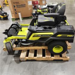 Dallas Location - As-Is Ryobi Z42Li 80V HP Brushless 42 Lawn Mower