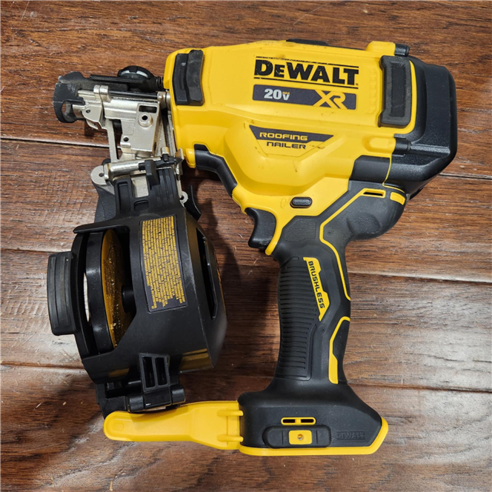 AS-IS eWalt DCN45RNB 20V Max 15 Degree Cordless Coil Roofing Nailer (Tool Only)