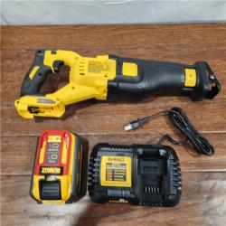 NEW FLEXVOLT 60V MAX Cordless Brushless Reciprocating Saw with (1) FLEXVOLT 9.0Ah Battery