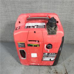 HOUSTON LOCATION - AS-IS 1500-Watt Recoil Start Gasoline Powered Ultra-Light Inverter Generator with 60cc OHV Engine and CO Sensor Shutdown