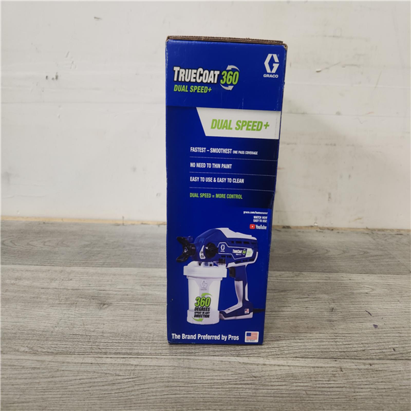 Phoenix Location NEW Graco TrueCoat 360 Variable Speed Handheld Airless Paint Sprayer