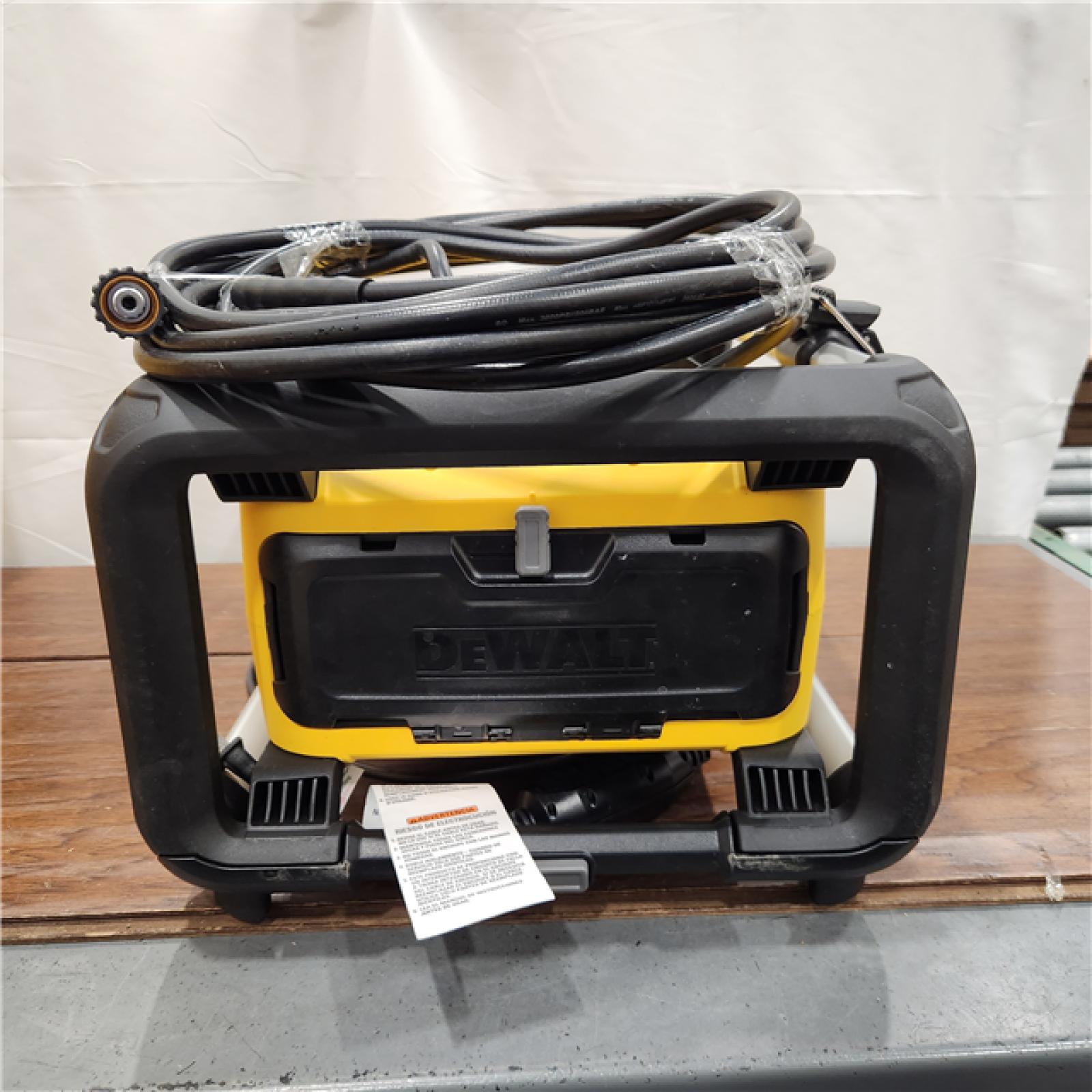 AS-IS DEWALT 3000 PSI 1.1 GPM 15 Amp Cold Water Electric Pressure Washer with Internal Equipment Storage