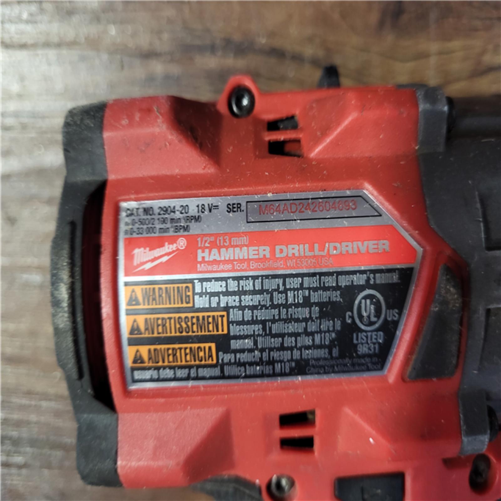 CALIFORNIA AS-IS MILWAUKEE M18 FUEL 5-TOOL COMBO KIT(BATTERIES,CHARGER,AND BAG INCLUDED)