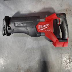 HOUSTON LOCATION - AS-IS Milwaukee M18 18V Fuel Sawzall 1-1/4  Reciprocating Saw Cordless Lithium-Ion Brushless 2821-20 (TOOL ONLY)