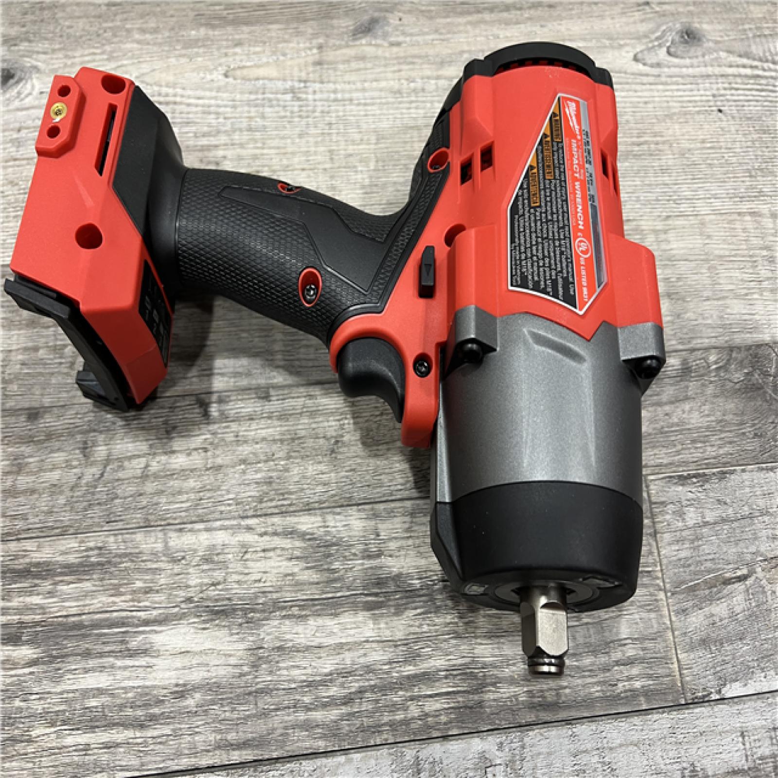 AS-IS Milwaukee M18 1/2 in. Cordless Brushless High Torque Impact Wrench Kit (Battery & Charger)