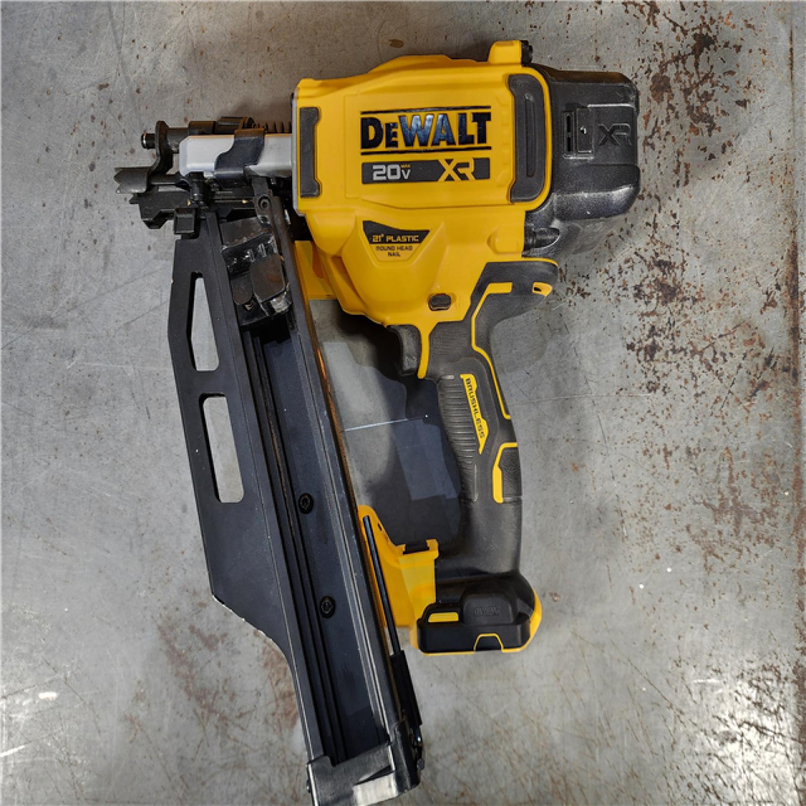 HOUSTON LOCATION - AS-IS DEWALT 20-Volt 21Â° Cordless Framing Nailer (Tool-Only)