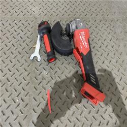 Houston location AS-IS Milwaukee 2880-20 M18 FUEL 18-Volt Lithium-Ion Brushless Cordless 4-1/2 in./5 in. Grinder W/Paddle Switch (Tool-Only)