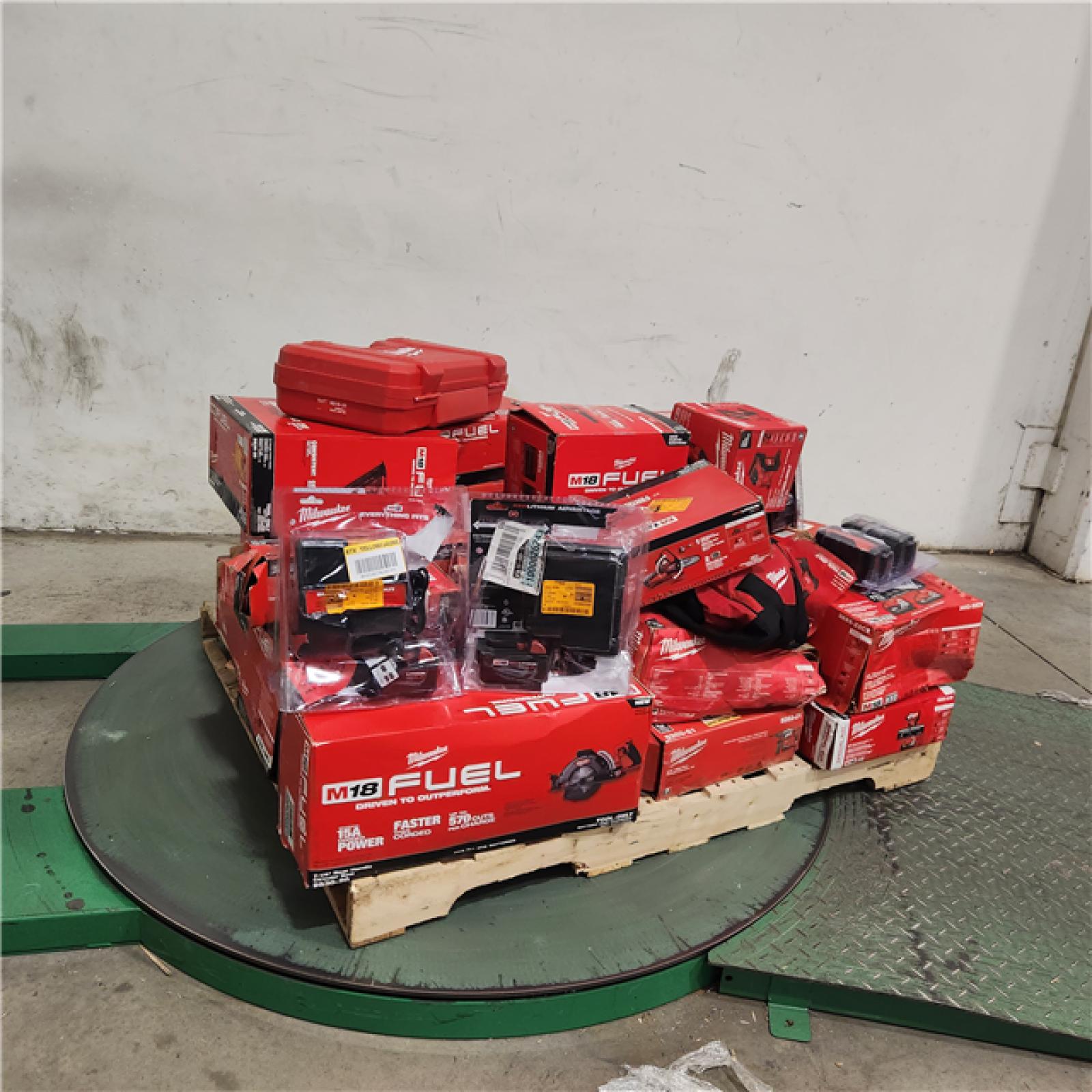 Dallas Location - As-Is MILWAUKEE Tool Pallet