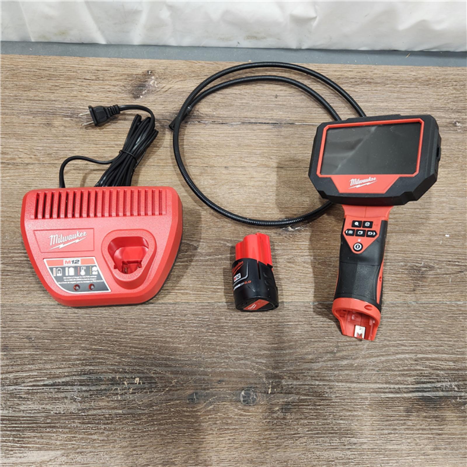 AS-IS M12 12V Lithium-Ion Cordless M-SPECTOR 360-Degree 4 Ft. Inspection Camera Kit