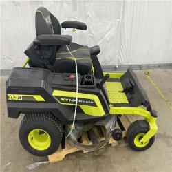 Houston Location - AS-IS Ryobi 80V Brushless Electric Zero Turn Riding Mower