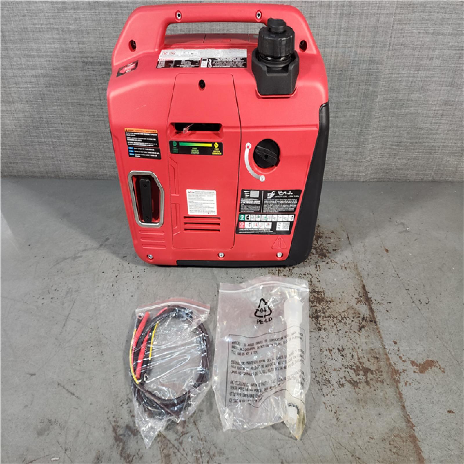 HOUSTON LOCATION - AS-IS iPOWER 1500-Watt Recoil Start Gasoline Powered Ultra-Light Inverter Generator with 60cc OHV Engine and CO Sensor Shutdown