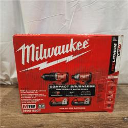 AS-IS Milwaukee M18 Compact Brushless 2-Tool Combo Kit