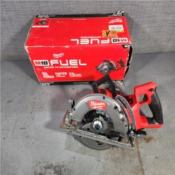 HOUSTON LOCATION - AS-IS Milwaukee 2830-20 Rear Handle Circular Saw M18 FUEL 7-1/4  Cordless Brushless Tool Only