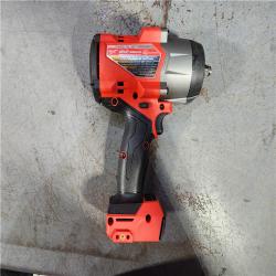 HOUSTON LOCATION - AS-IS (APPEARS LIKE NEW) Milwaukee M18 1/2 in. Cordless Brushless High Torque Impact Wrench Kit (Battery & Charger) (NO TOOL BAG)