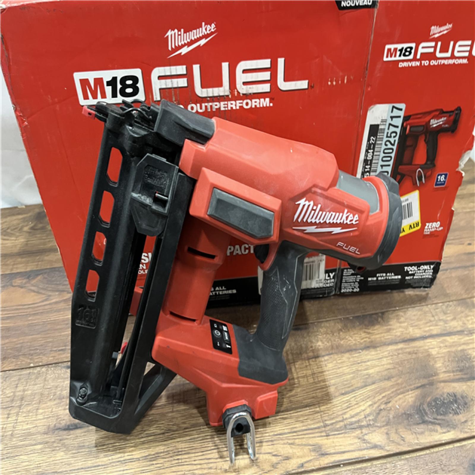 AS IS Milwaukee Tool Cordless Finish Nail Gun 18 V 3020-20