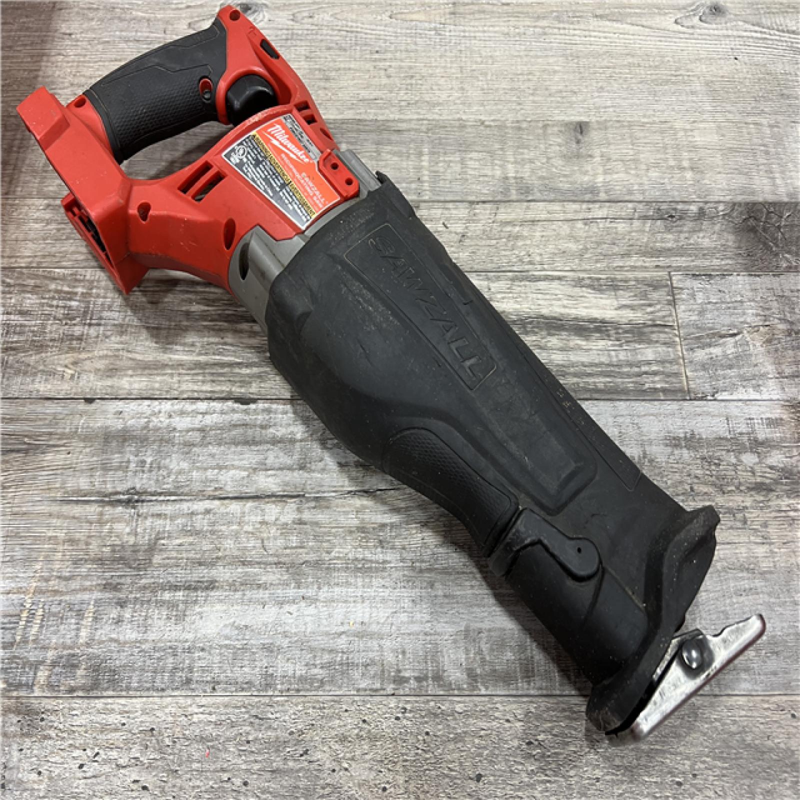 AS-IS Milwaukee M18 FUEL 18-Volt Lithium-Ion Brushless Cordless SAWZALL Reciprocating Saw (Tool-Only)