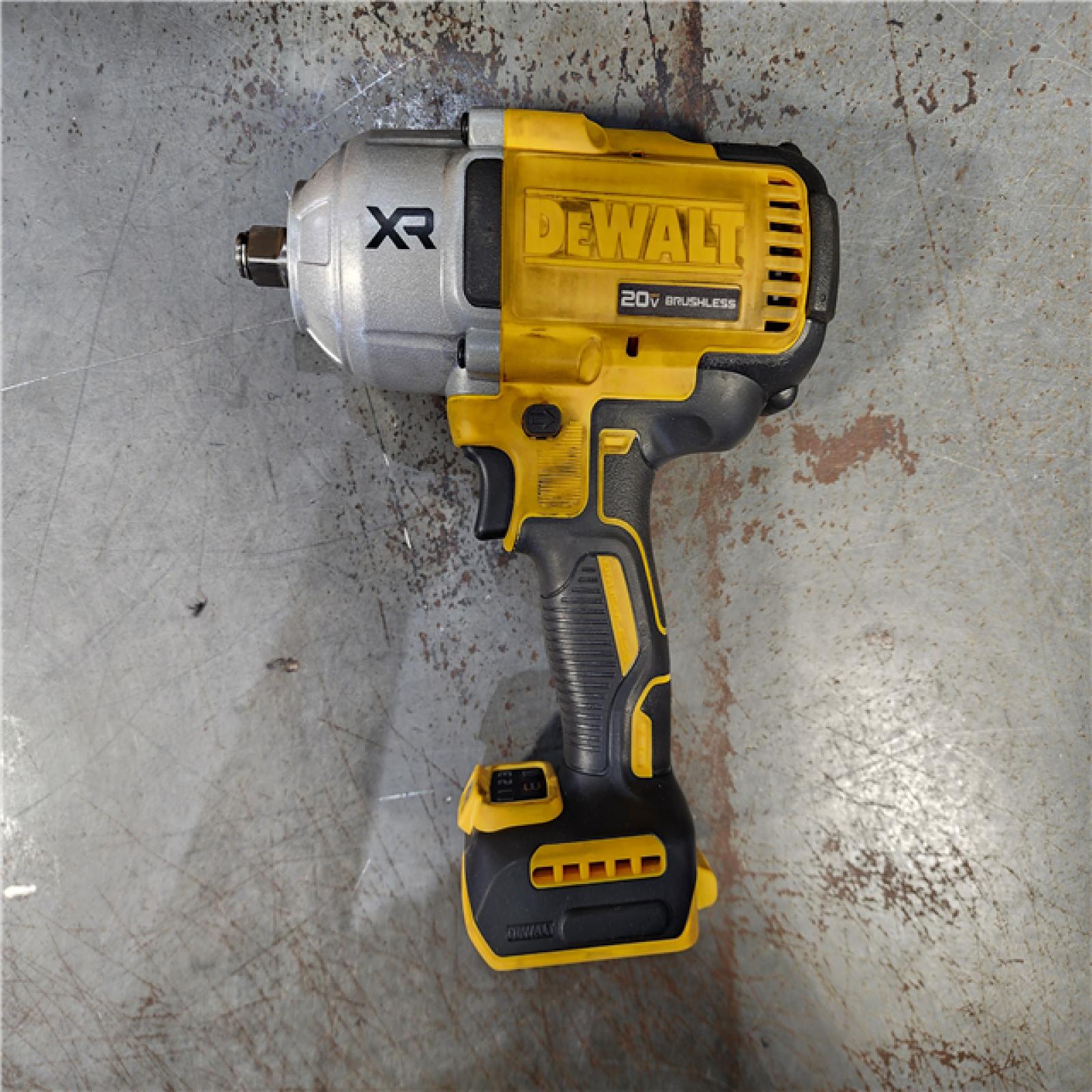 HOUSTON LOCATION - AS-IS DEWALT 20V MAX* XR 1/2  High Torque Impact Wrench with Hog Ring Anvil