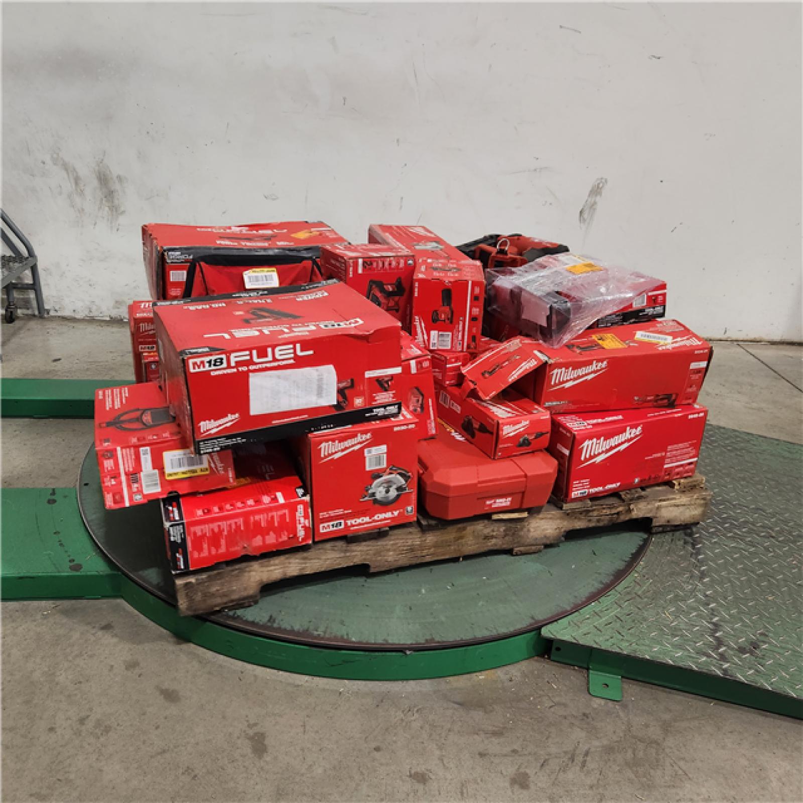 Dallas Location - As-Is MILWAUKEE Tool Pallet