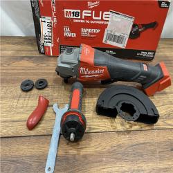 AS IS Milwaukee M18 FUEL 4-1/2-6 Braking Grinder, Paddle Switch