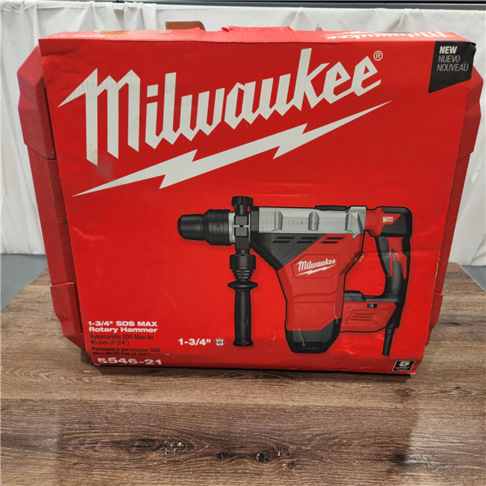 AS-IS Milwaukee 15 Amp 1-3/4 in. SDS-MAX Corded Combination Hammer with E-Clutch