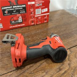 AS-ISMilwaukee M18 Compact Brushless 1/4  Hex Impact Driver Kit