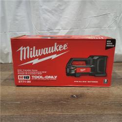 AS-IS M18 18-Volt 1/4 HP Lithium-Ion Cordless Transfer Pump (Tool Only)