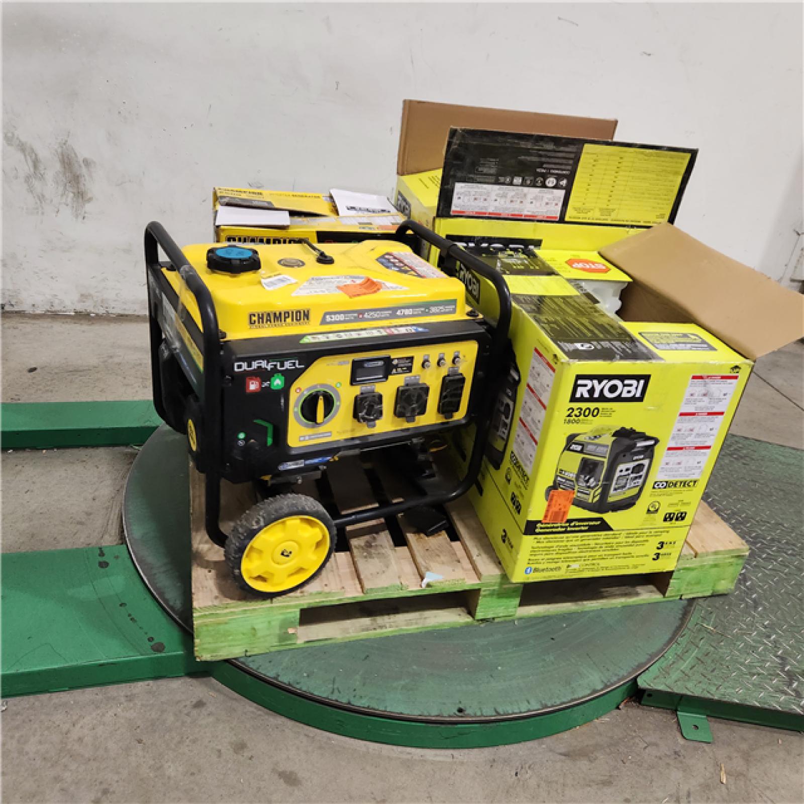 Dallas Location - As-Is  Gasoline Powered Portable Generator (Lot Of 4)