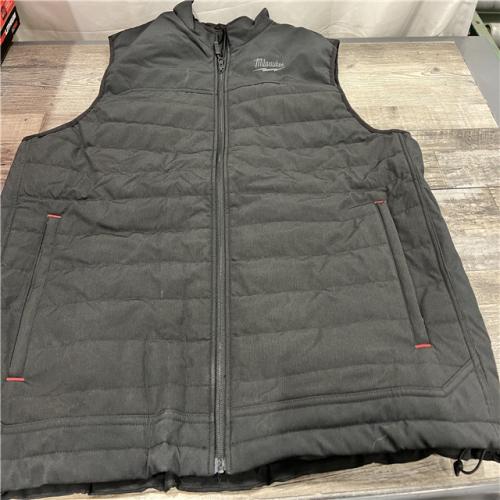 AS-IS Heated Vest,Polyester,Zipper,Men,2XL