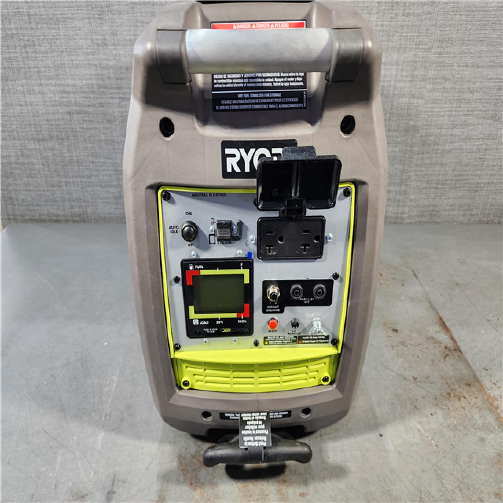 HOUSTON LOCATION - AS-IS 2,300-Watt Recoil Start Bluetooth Super Quiet Gasoline Powered Digital Inverter Generator with CO Shutdown Sensor