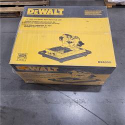 NEW! DEWALT D24000 1.5-Horsepower 10-Inch Wet Tile Saw [Wet tile saw]