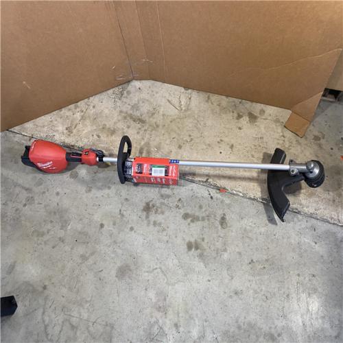 HOUSTON LOCATION - AS-IS Milwaukee M18 FUEL 18V Brushless Cordless 17 in. Dual Battery Straight Shaft String Trimmer (Tool-Only)