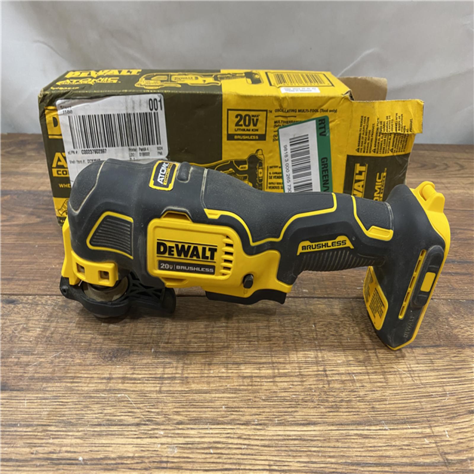 AS IS ATOMIC 20V MAX Cordless Brushless Oscillating Multi Tool (Tool Only)