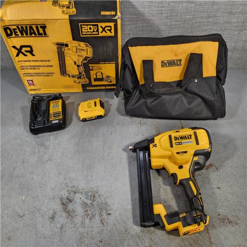 HOUSTON LOCATION - AS-IS DEWALT DCN681D1 20V 18Ga Stapler Kit