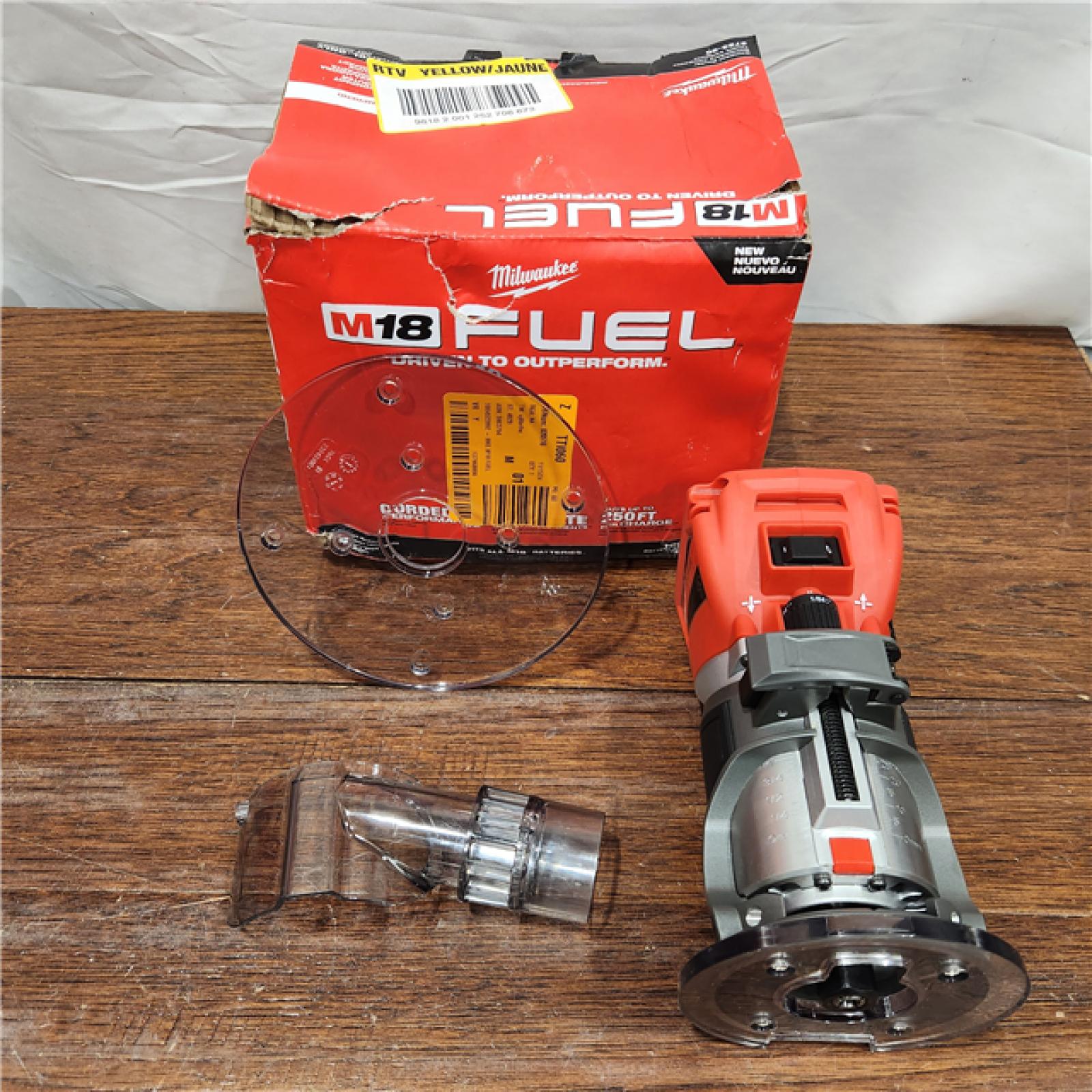 AS-IS Milwaukee M18 FUEL Compact Router Bare