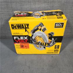 HOUSTON LOCATION - AS-IS DeWALT Flexvolt Max 7-1/4  60V Brushless Circular Saw DCS578B (Bare Tool)