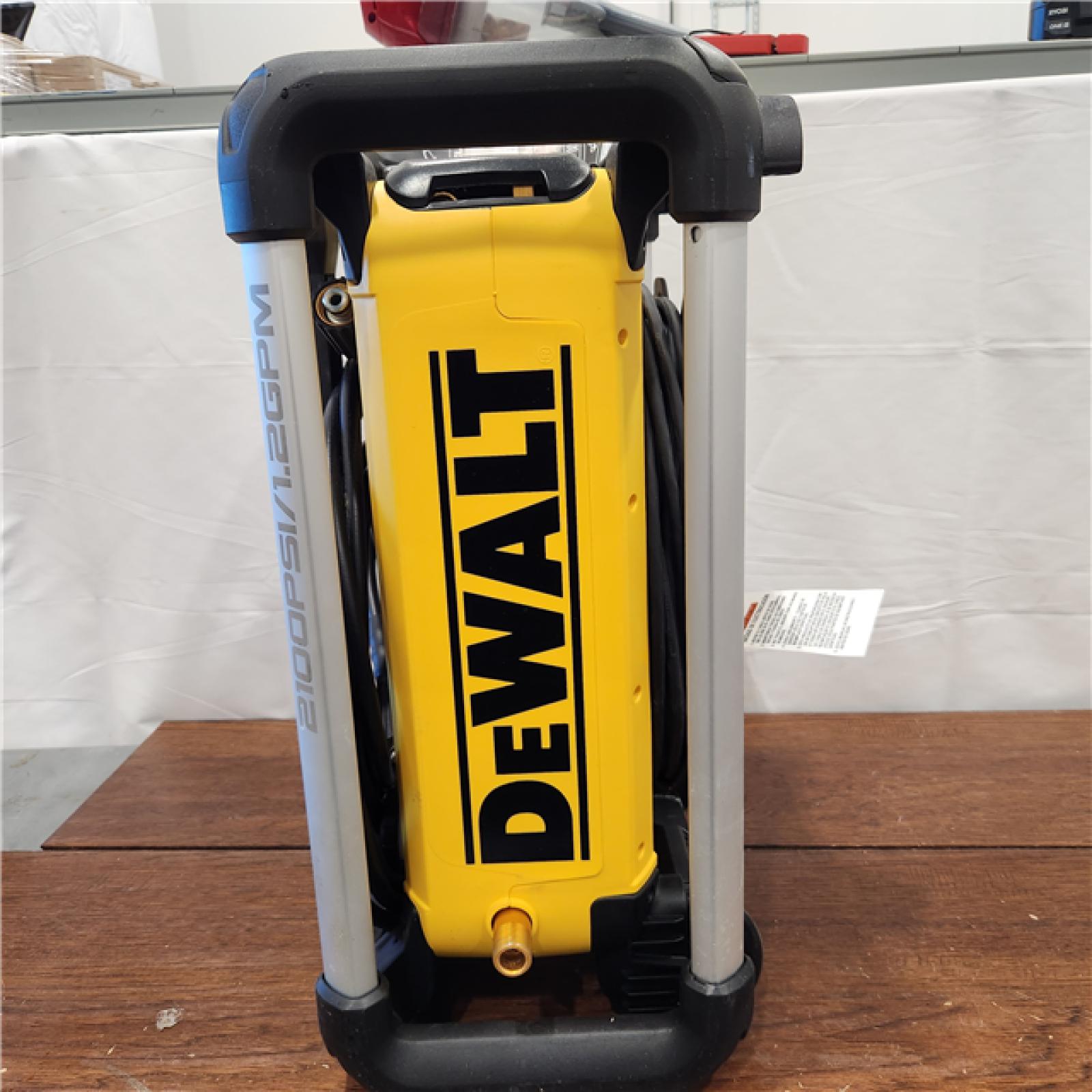 AS-IS DEWALT Electric Pressure Washer  2100 PSI  Jobsite Power Washer DWPW2100