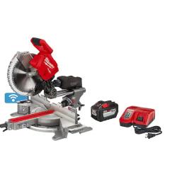 NEW! - Milwaukee M18 FUEL 18V Lithium-Ion Brushless Cordless 12 in. Dual Bevel Sliding Compound Miter Saw Kit with One 12.0Ah Battery