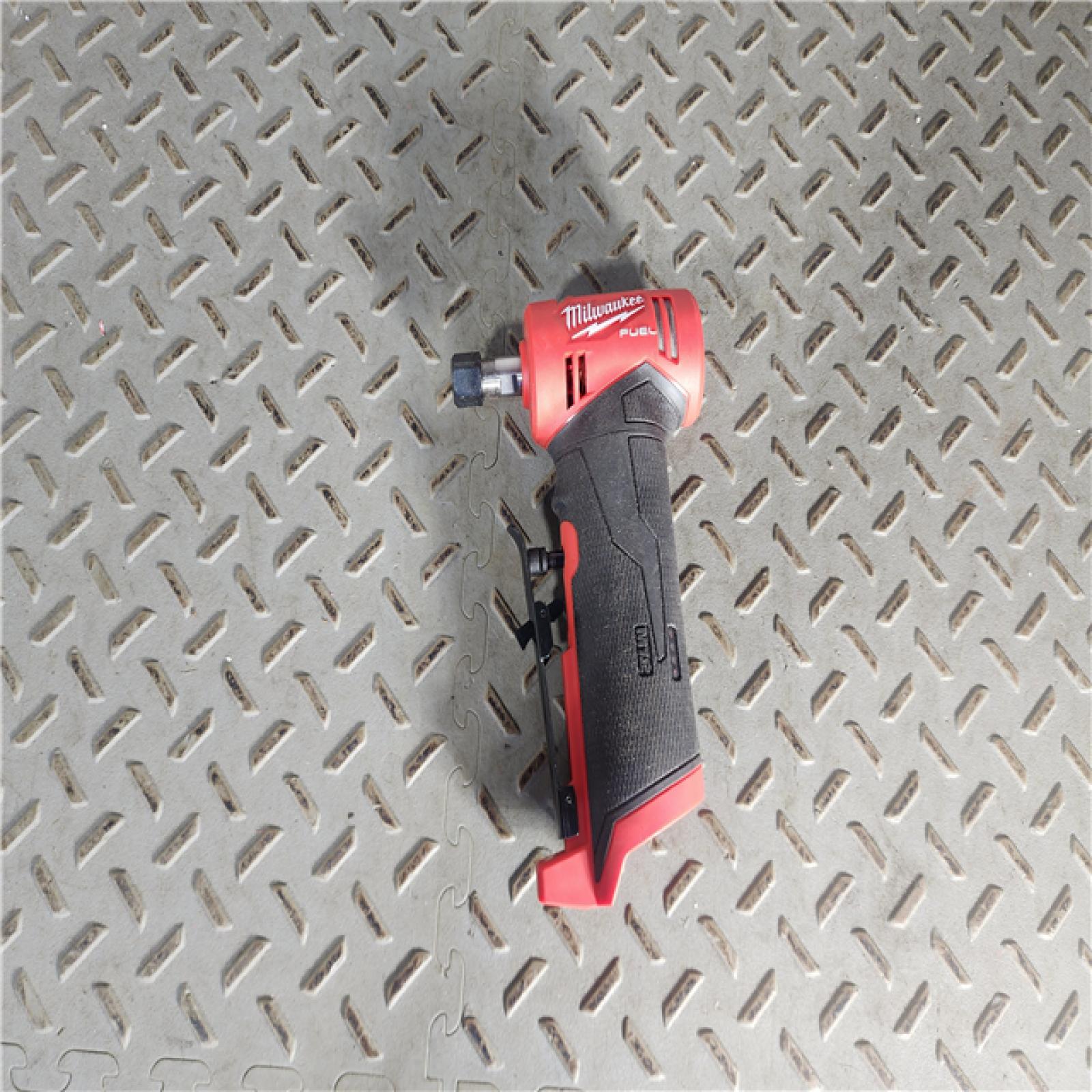 HOUSTON LOCATION - AS-IS Milwaukee M12 FUEL Brushless Cordless 1/4 in. Right Angle Die Grinder (Tool Only)