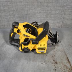 HOUSTON LOCATION - AS-IS DEWALT FLEXVOLT 60V MAX Cordless Brushless 7-1/4 in. Wormdrive Style Circular Saw (Tool Only)