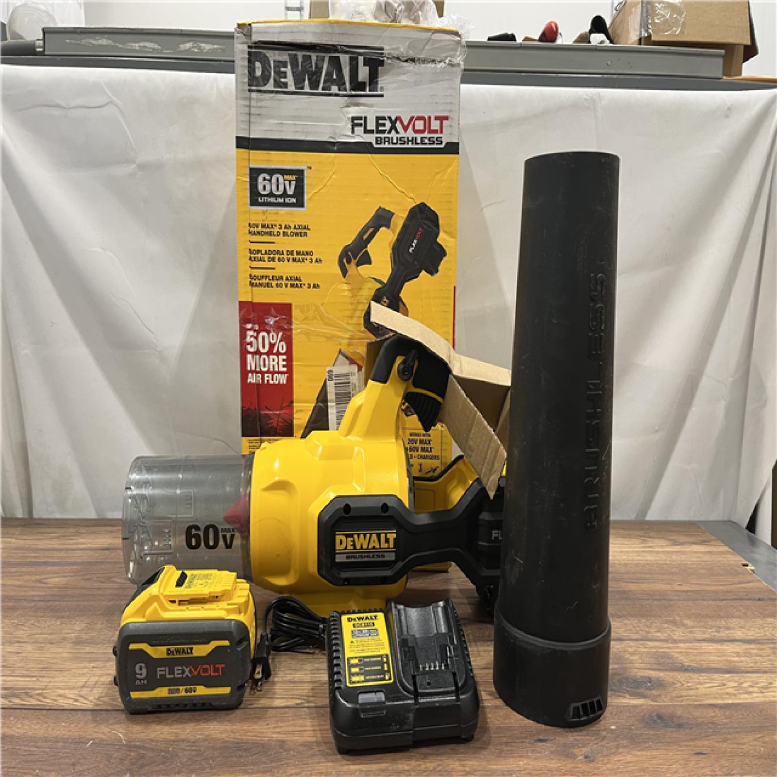 AS-IS DeWalt DEWALT 60V AXIAL BLOWER