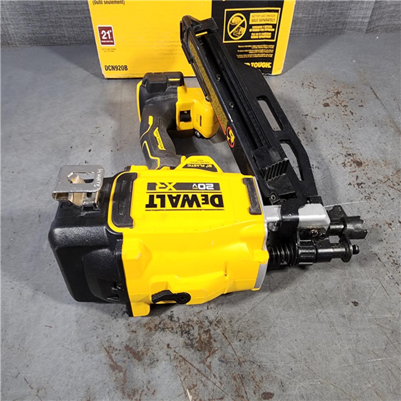 HOUSTON LOCATION - AS-IS DEWALT 20-Volt 21Â° Cordless Framing Nailer (Tool-Only)