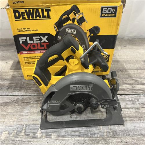 AS-IS DeWALT Flexvolt Max 7-1/4  60V Brushless Circular Saw DCS578B (Bare Tool)