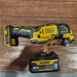 AS-IS Atomic 20-Volt Lithium-Ion Oscillating Tool Kit with 3 Ah Battery