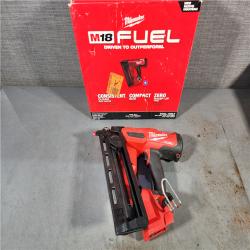 HOUSTON LOCATION - AS-IS Milwaukee 2841-20 18V Cordless Gen II 16 Gauge Angled Finish Nailer (Tool Only)