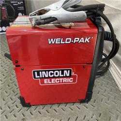 Houston location AS-IS LINCOLN WELD-PAK 90i FC Flux-Cored Wire Feeder Welder (No Gas)