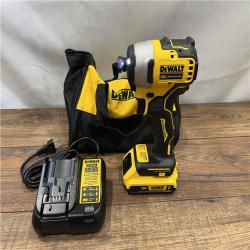 AS IS DEWALT ATOMIC 20V MAX* Brushless Cordless Compact 1/4 in. Impact Driver Kit