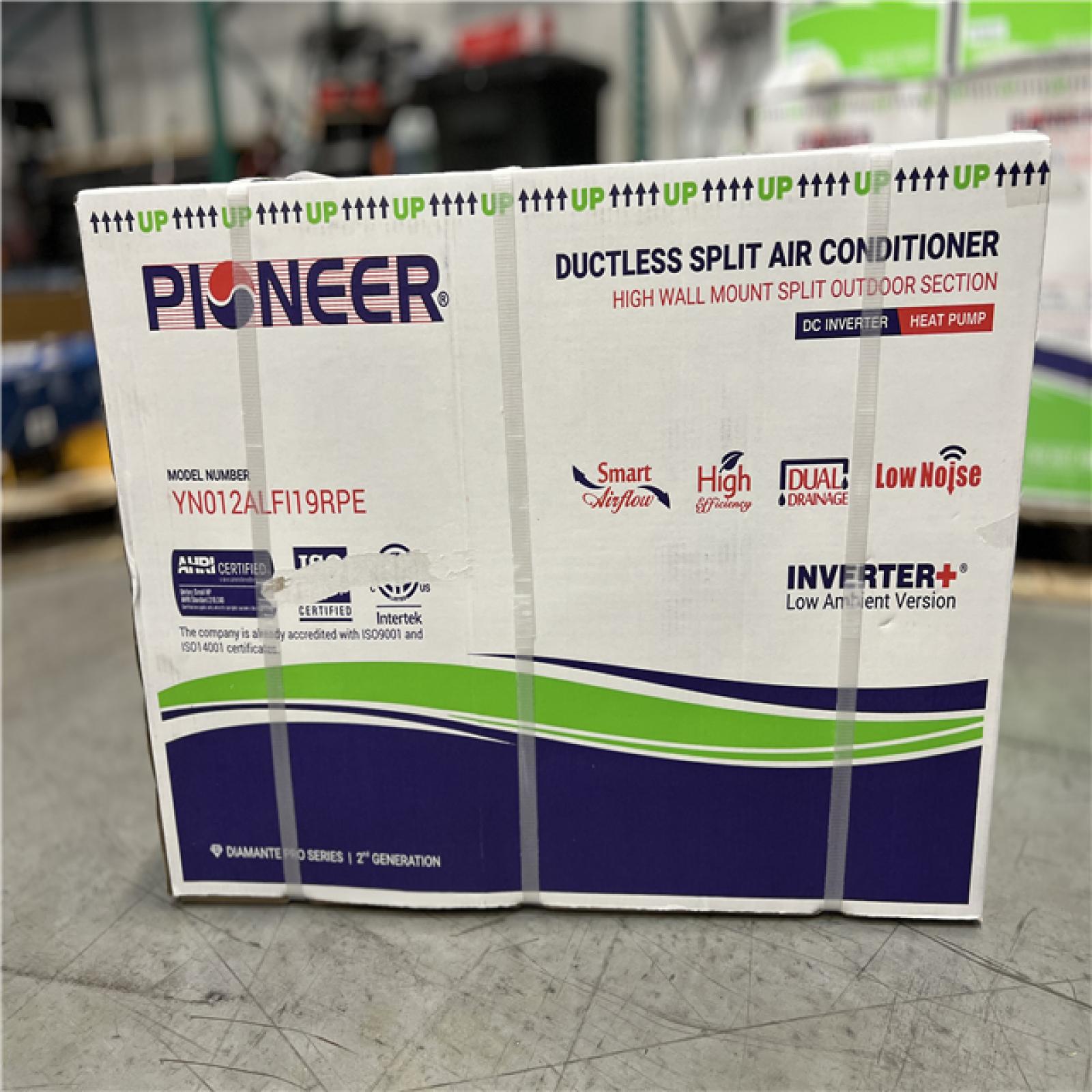 DALLAS LOCATION - NEW! PIONEER SIDE DISCHARGE OUTDOOR UNIT FOR COOLING & HEATING OPERATIONS