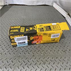 Houston location AS-IS DEWALT Atomic 20-Volt Lithium-Ion Oscillating Tool Kit with 3 Ah Battery