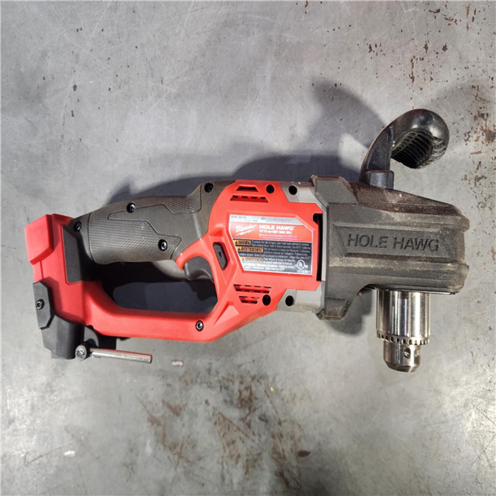 HOUSTON LOCATION - AS-IS Milwaukee M18 FUEL GEN II Brushless Cordless 1/2 in. Hole Hawg Right Angle Drill (Tool-Only)